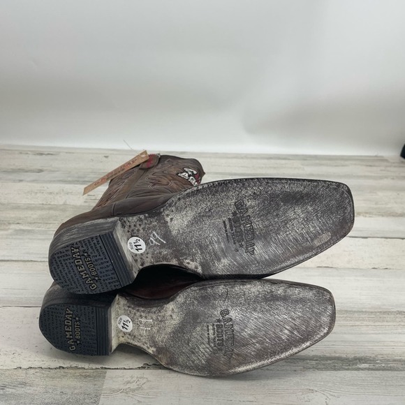 Game Day NEW Aggies New Mexico State Western Cowboy Boys Size 11.5 - Picture 8 of 8